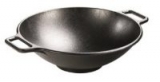 Lodge Pro-Logic Cast Iron Wok, 14-inch + Free Shipping $39.92