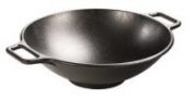 Lodge Pro-Logic Cast Iron Wok, 14-inch + Free Shipping $39.92