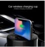 10W QI Car Wireless Charger Cup with USB Output for IPhoneXS MAX XR X 8 Wireless Charger USB Charging Holder for Samsung S10 S9