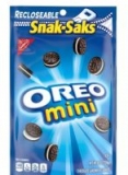 Target Circle: 50% Off 8oz Nabisco Snak Saks: Oreo Minis Chips Ahoy!