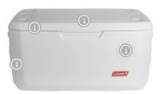 Coleman Coastal Xtreme 120-Quart Marine Cooler