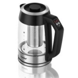Comfee’ 1.7L Temperature Control Electric Glass Tea Kettle w/ Tea Infuser