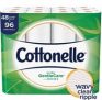 48-Count Cottonelle Ultra GentleCare Double Roll Toilet Paper