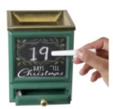 Better Homes & Gardens Full Size Warmer, Countdown to Christmas, Green