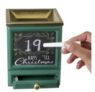 Better Homes & Gardens Full Size Warmer, Countdown to Christmas, Green