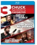 The Delta Force + Lone Wolf McQuade + Code of Silence (Blu-ray)