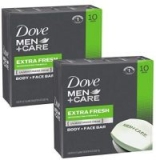 20-Count 4oz Dove Men+Care Body and Face Bars (Extra Fresh)