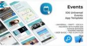 Events | iOS Universal Events App Template (Swift) – Free