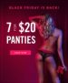 Frederick’s of Hollywood: 7 Panties $20