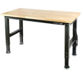 Frontier 48″ Heavy-Duty Workbench w/ Adjustable Height & Built-In Power Strip