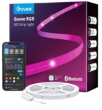 Govee Bluetooth RGB LED Light Strips: 130′ $15, 65.6′ $14, 100′