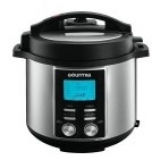 Gourmia – 6-Quart Pressure Cooker – Stainless Steel