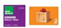 H&R Block 2023 Tax Software Deluxe + State + $20 eGift Card (Select Stores) $34.99