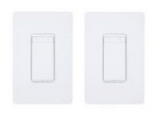 2-Pack TP-Link HS220 Smart Dimmer Wi-Fi Light Switch