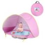 HOTUEEN Baby Beach Tent Pop Up Portable Sun Shelter with Pool