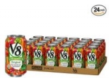 24-Pack 11.5oz V8 Original Low Sodium 100% Vegetable Juice