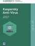 KASPERSKY ANTI-VIRUS 2017 5PC 1 YEAR-54% OFF
