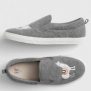 GapKids Llama Slip-On Sneakers