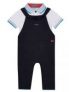 Baker by Ted Baker – Baby boys’ blue dungarees and white polo top set Now $33.60-@debenhams