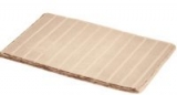 AmazonBasics Striped Memory Foam Bath Mat (Small)