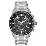Men’s Citizen Eco-Drive Titanium Chrono Atomic Timekeeping Watch