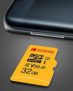 Kodak High Speed U3 A1 V30 Micro SD Card TF Card – Yellow 32GB $9.19