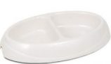 Petmate 1-Cup Ultra Lightweight Double Diner Pet Bowl