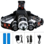 Rechargeable Waterproof Head Lamp 13000 LUMEN