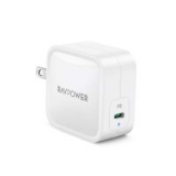 RAVPower 61W GaN PD 3.0 USB-C Wall Charger w/ Fast Charging