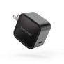 RAVPower 61W GaN PD USB-C 3.0 Foldable Wall Charger (Black)