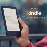 4GB Kindle 6" WiFi E-Reader w/ Built-in Front Light + Special Offers (10th Gen)