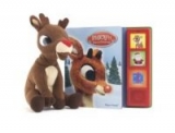 Rudolph the Red-Nosed Reindeer Play-A-Sound Board Book w/ Plush Toy