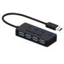 Sabrent 4-Port USB 3.0 Hub w/ Individual LED Power Switches