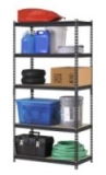 Hart Heavy-Duty 5-Tier Steel Shelving