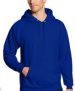 Men’s Hanes Pullover Ecosmart Fleece Hooded Sweatshirt (Deep Royal)