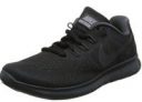 NIKE Women’s WMNS Free RN 2017, Black/Anthracite-Dark Grey, 5 M US