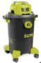 Sun Joe SWD5000 5-Gallon 1200W 7 Peak HP Wet/Dry Shop Vacuum