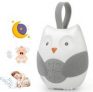 Owl Noise Machine for Baby, Zhouxt White Noise Baby Sleep Machine $9.99