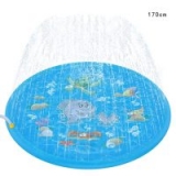 Sprinklers Splash Water Play mat for Kids Portable Outdoor Inflatable