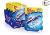 4-Pack 120-Count Mentos Pure Fresh Sugar Free Gum (Fresh Mint)