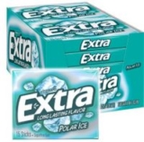 10-Pack 15-Count Extra Sugarfree Gum (Polar Ice) $6.25 w/ S&S + Free Shipping w/ Prime or on $25+