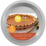 8-Piece Wilton Bake and Bring Autumn Print Pie Pans Gifting Kit