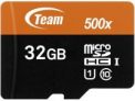 Team 32GB microSDHC UHS-I/U1 Class 10 Memory Card with Adapter, Speed Up to 80MB/s-56% OFF