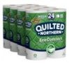 Quilted Northern EcoComfort Toilet Paper (24 Mega Size Rolls, 308 Sheets/Roll) $16.48