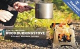 TOMSHOO Camping Wood Stove Portable Folding Lightweight Stainless Steel