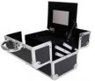 Boylymia Makeup Train Case Professional Adjustable