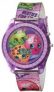 Shopkins Girls’ Quartz Watch with Plastic Strap (Purple)