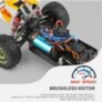 WLtoys 144010 144001 Brushless RC Car 75KM/H 2.4G Electric High Speed 4WD Off-Road Remote Control Car Drift Toys for Children