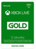 12-Month Xbox LIVE Gold Membership (Digital Code)